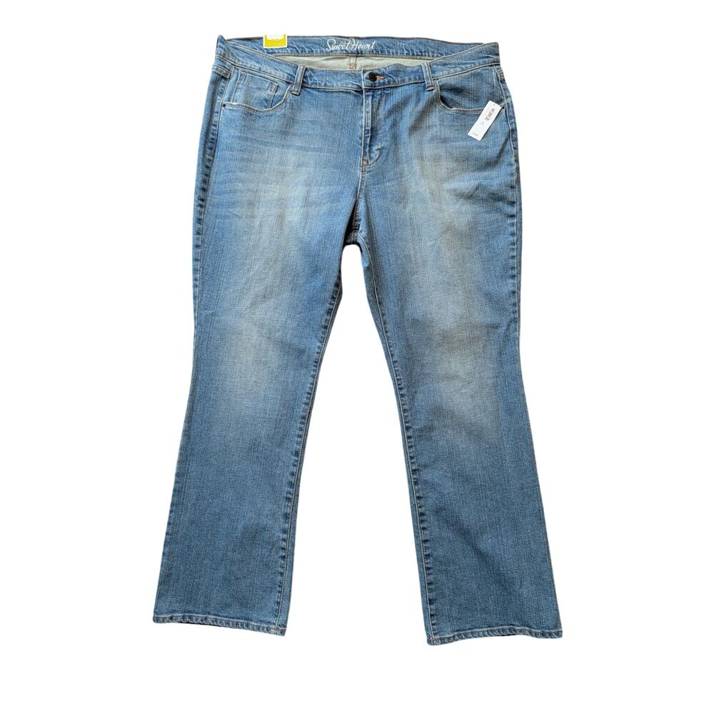 OLD NAVY Woman's Jeans/Pants SWEETHEART, size 18; SHORT/PETITE, Bootcut, NWT